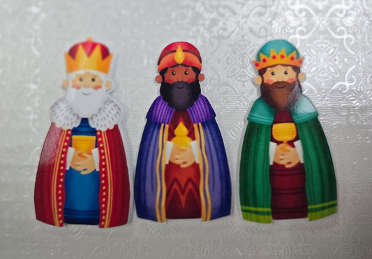 Tres Reyes Magos Caketoppers