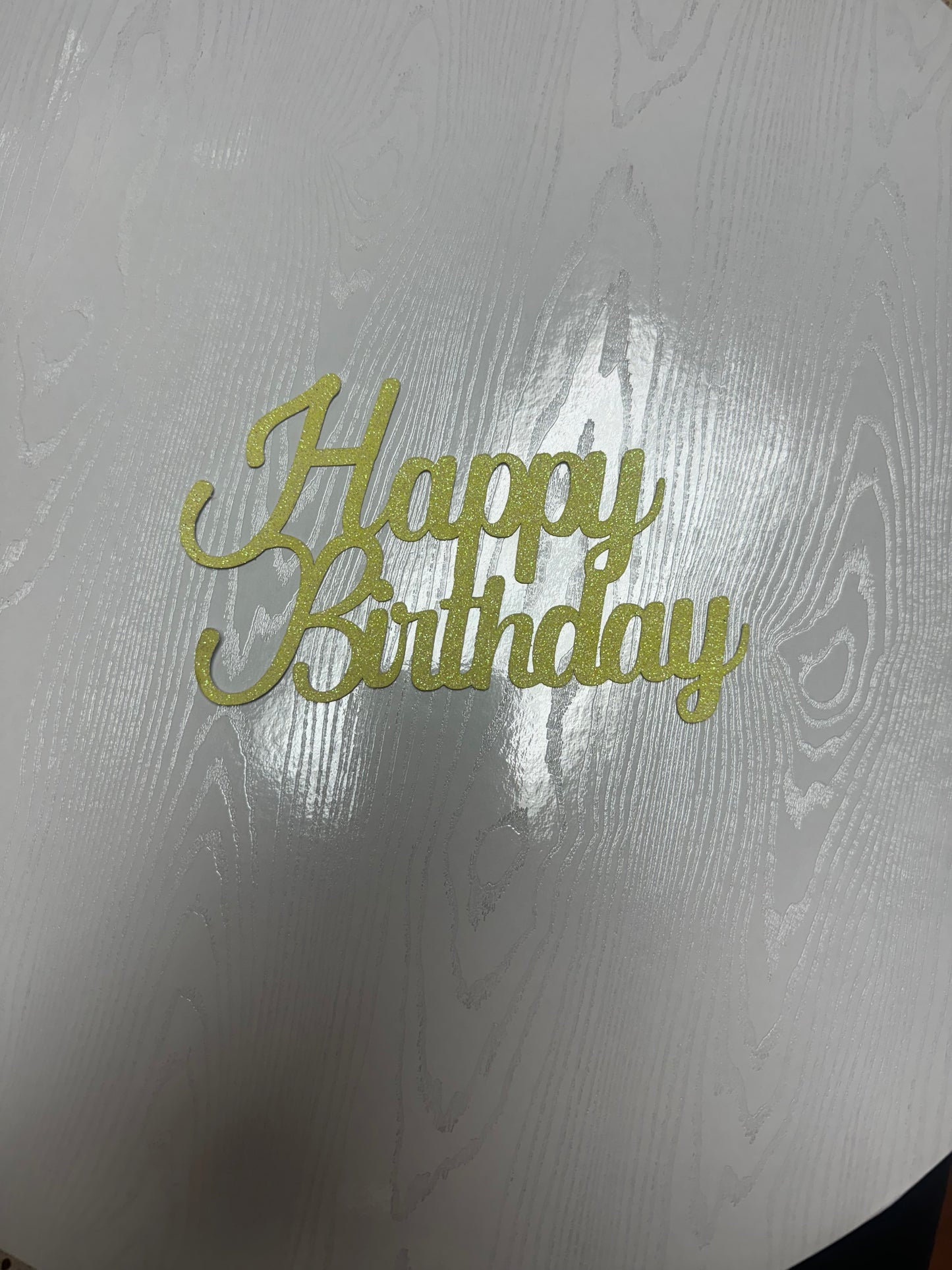 Happy birthday card stock